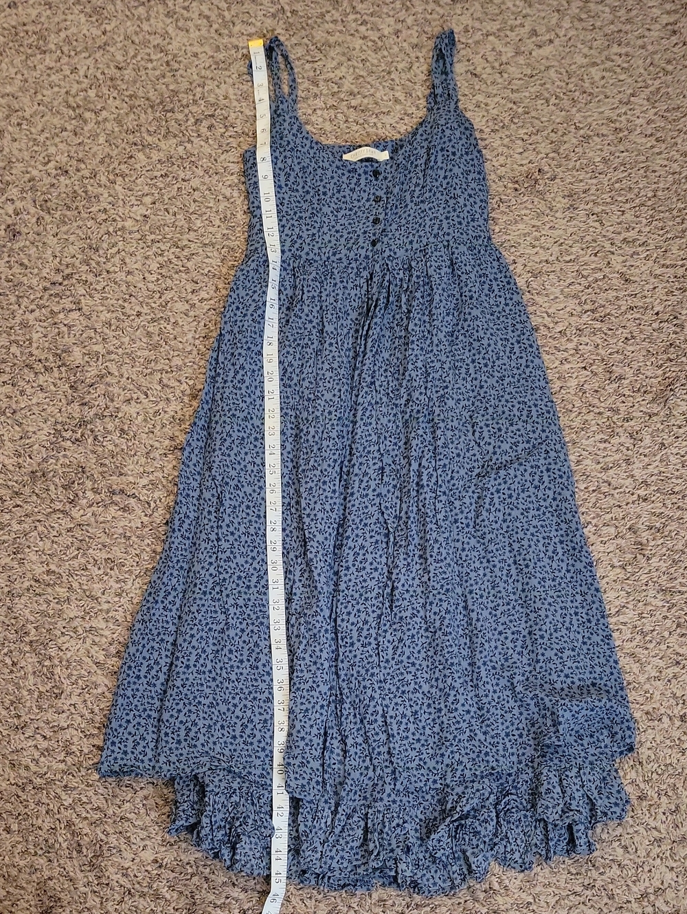 Christy Dawn Nicks Dress In Blue Jasmine - Picture 8 of 10